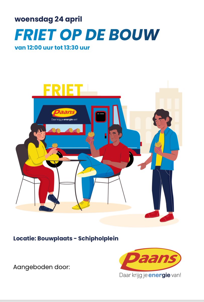 Friet op de bouw in Arnhem 🍟

Vandaag trakteerden we alle hardwerkende heren en dames op de bouw van ons project met 309 woningen in Arnhem op friet en snacks tijdens de lunch! 😋 Wij mogen deze 309 woningen van Van de Klok  voorzien van een complete warmte-installatie. 💪🏼