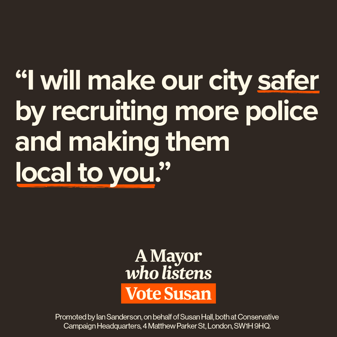 Crime is too high and needs to be brought under control. I am determined to fix it. And with your vote, we can.