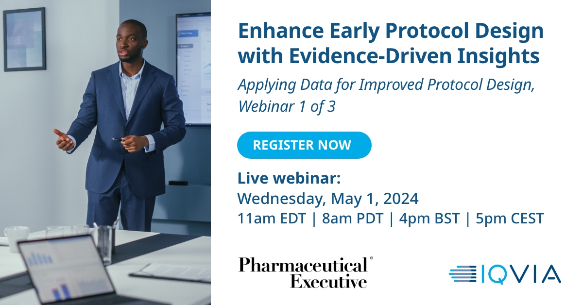 [Live Next Week] Enhance Early Protocol Design with Evidence-Driven Insights

Join this webinar as it explores potential use cases where studies may benefit from evidence-driven study design.

Register now: ow.ly/9iux50RlzsG

#EvidenceDriven #ProtocolDesign