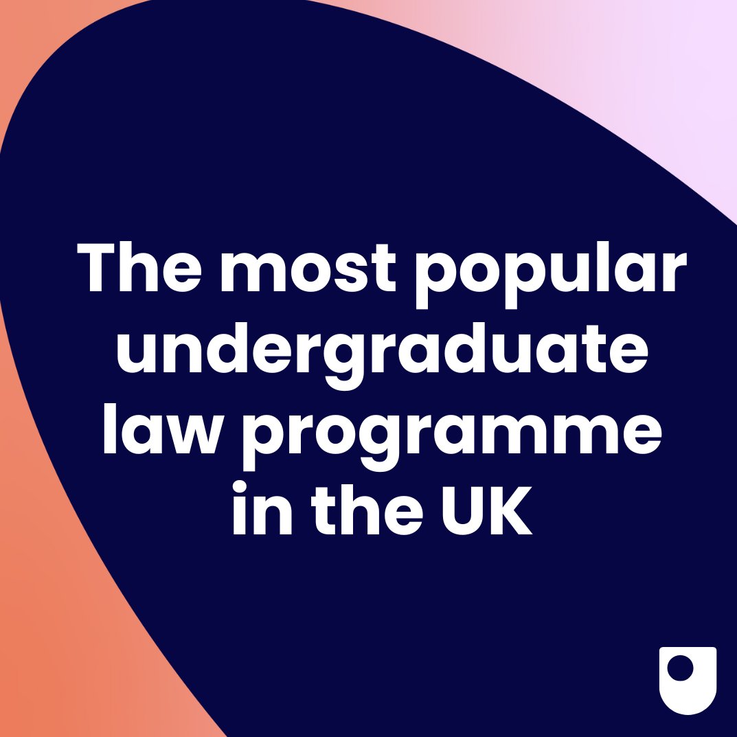 A leader in flexible learning for over 25 years, The Open University Law School offers world renowned and innovative legal education. More than 60,000 people have already studied with us and our undergraduate law degree is the most popular in the UK 🤩 ow.ly/86eN50RljKI