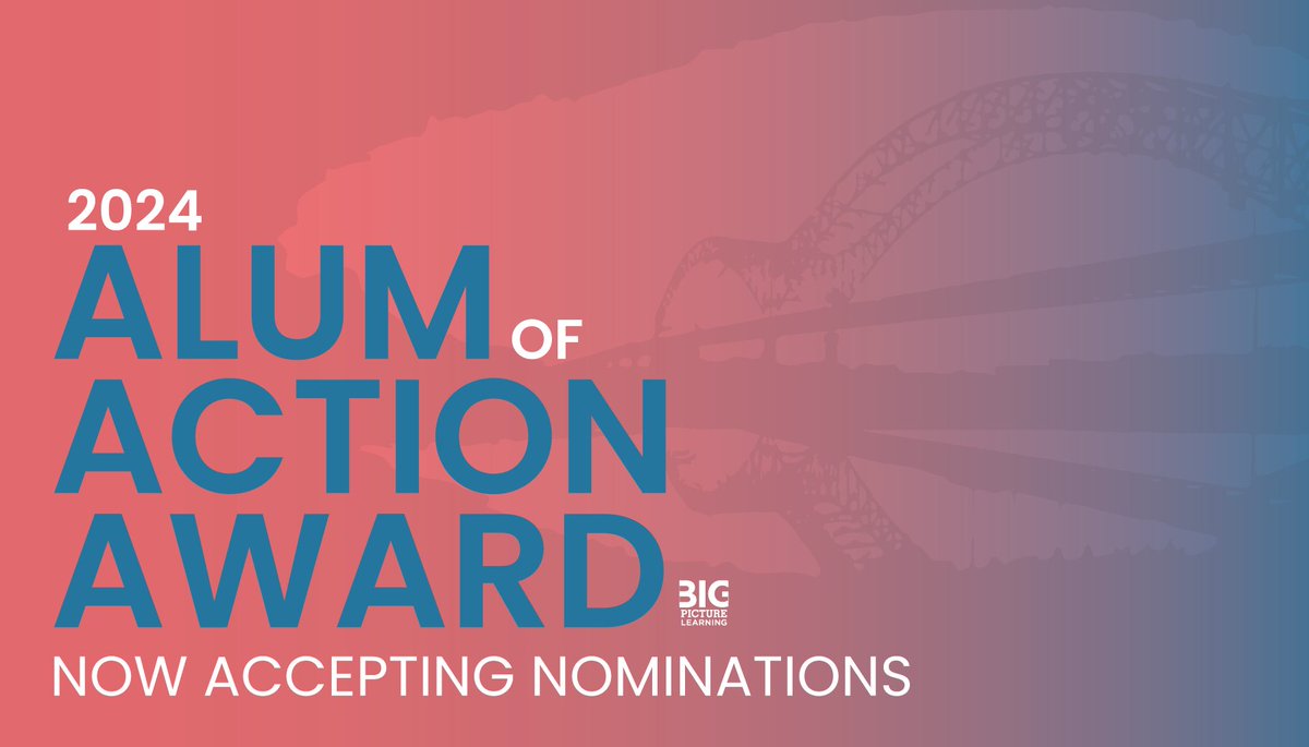 BPL network! You now have less than a week to nominate an outstanding grad for our annual Alum of Action Award! This year's honoree will be celebrated in person at Big Bang Memphis! We know they're out there, shine a light on 'em! Deadline is next Tuesday. bigpicture.tfaforms.net/104?IID=a4mQg0…