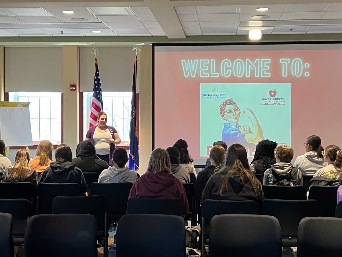We had the opportunity yesterday to attend the EmpowerME Day at @WFL_BOCES — it was a truly amazing day with these Lyons Central School District students! ❤️ #empower #selfcare #PositiveMindset #LYPride