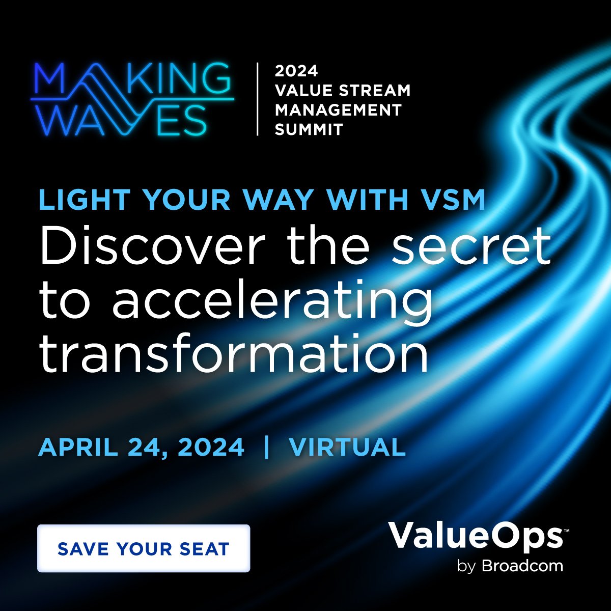 Marla Schimke (@vivamarketing) on Twitter photo Today's the day! The 2024 Value Stream Management Summit, Making Waves, kicks off shortly. Get ready for a day filled with transformative strategies. If you haven't already, register now to join us for this insightful event. #VSM <a href="/BroadcomVSM/">Broadcom Software ValueOps Value Stream Management</a> bit.ly/4aNXVzv Today's the day! The 2024 Value Stream Management Summit, Making Waves, kicks off shortly. Get ready for a day filled with transformative strategies. If you haven't already, register now to join us for this insightful event. #VSM <a href="/BroadcomVSM/">Broadcom Software ValueOps Value Stream Management</a> bit.ly/4aNXVzv
