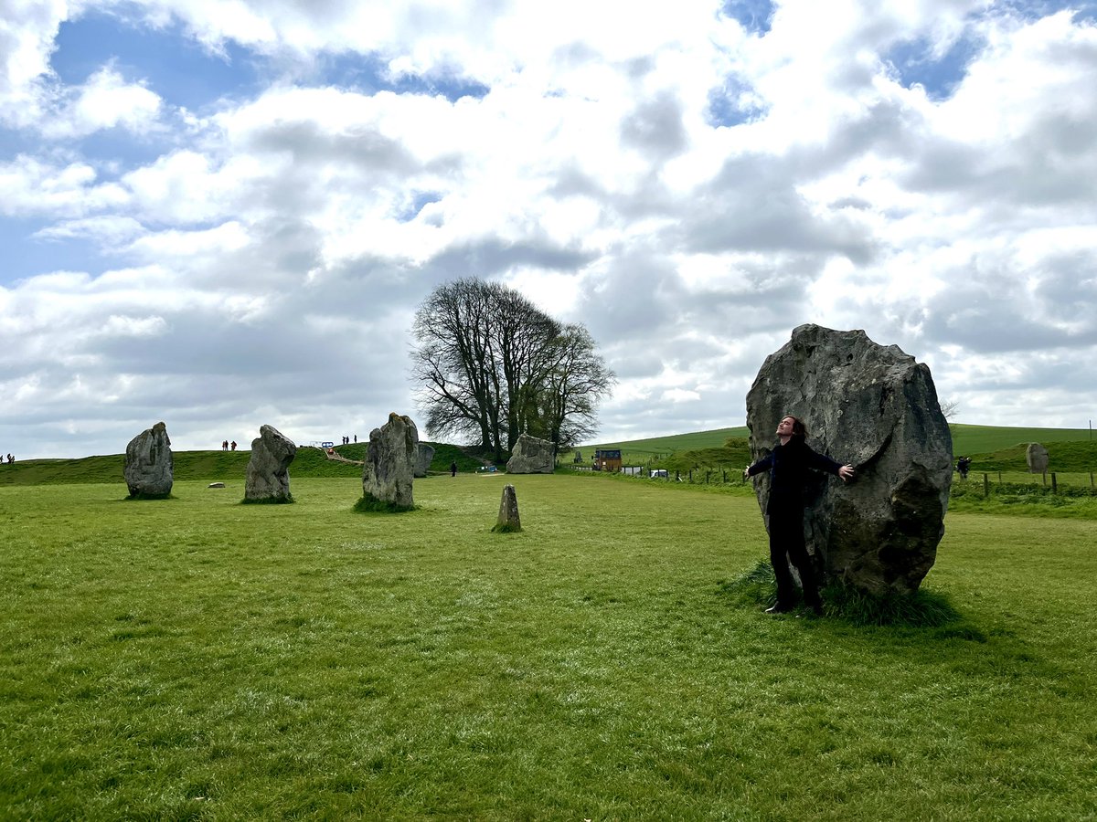 There once was a man from Devizes… well, not exactly but near enough. The next stop on the John Britton tour: @WiltshireMuseum to see the Celtic cabinet. Also channeling Julian Cope’s Head Heritage at Avebury. I’m ashamed to say it was my first time.