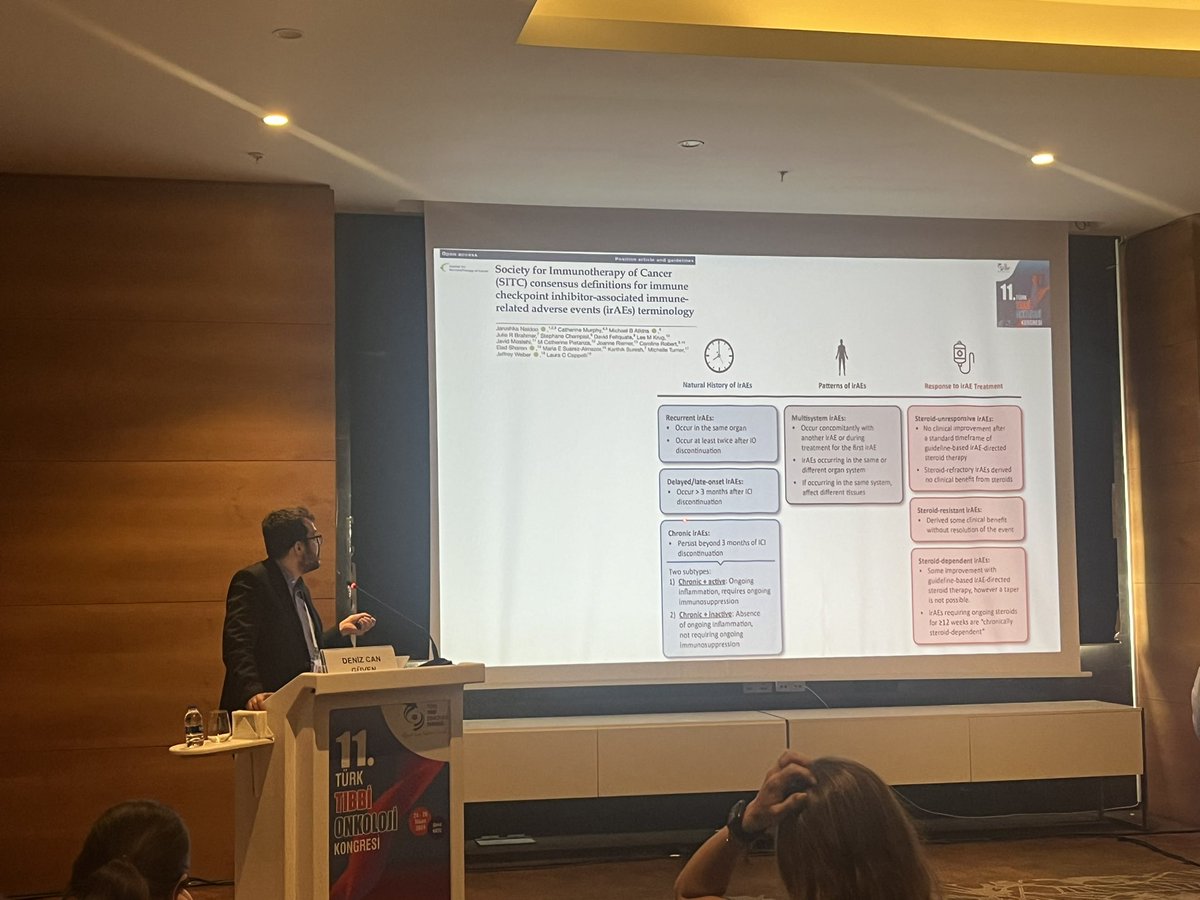 📚Annual Turkish Medical Oncology Congress has begun in Cyprus! #TTOK2024 @onkolojidernegi Some points from palliative and supportive care session: ✅Ondansetron max 8mg in >75y, due to cardiac effects ✅Single-dose iv fosaprepitant (150 mg) is noninferior to standard 3-day…