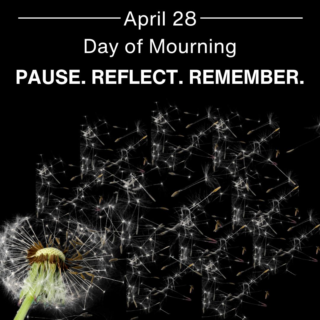 This entire week has been a stark reminder of the 254 times we FAILED in 2023 to protect our workers. We honour the lives lost and stand united in remembrance.

#DayOfMourning #RememberTheFallen