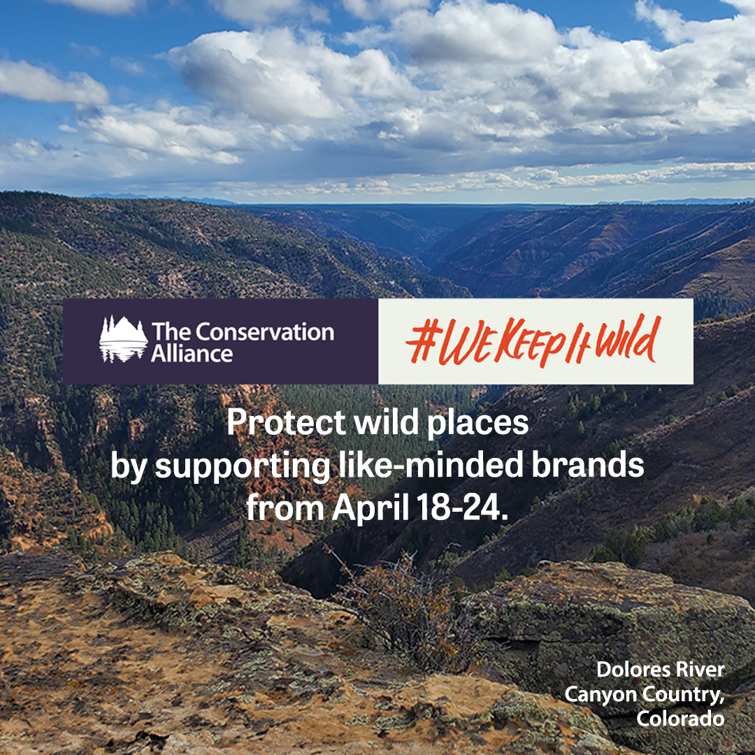 ubcobikes's tweet image. This week, we joined a coalition of brands that are donating 5% of online sales to TCA, helping fund and advocate for the protection of North America’s wild places and outdoor spaces. 

For more info: conservationalliance.com

Thank you for helping us keep it wild! #WeKeepItWild