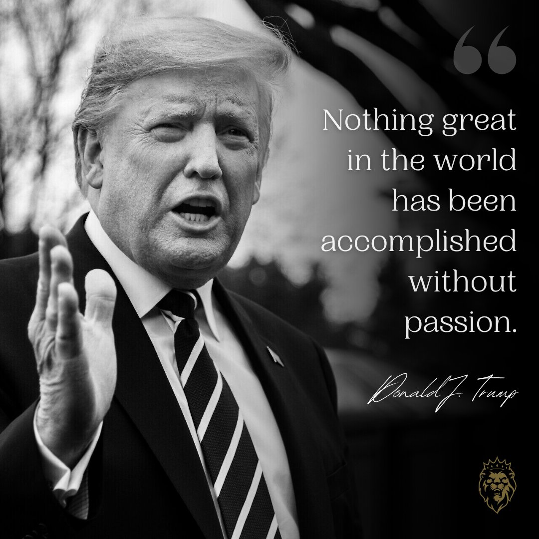 Donald Trump is passionate about restoring America to greatness.