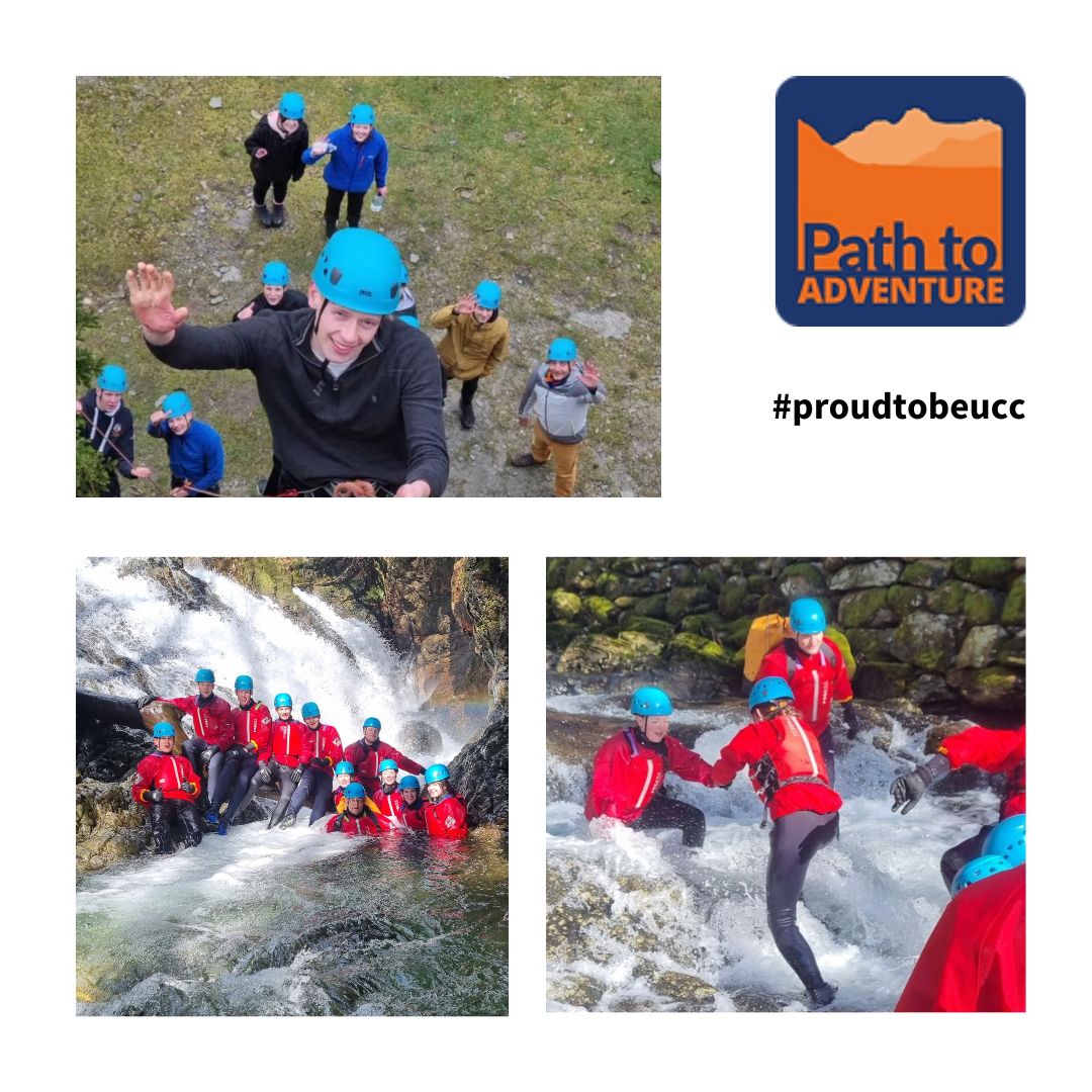 Year 13 students spent 2 days last week taking part in an adventurous expedition that they planned as part of their UPS course final unit. Pushing themselves with rock climbing, canoeing & ghyll scrambling. Working hard, having fun & making memories, well done all! #proudtobeucc