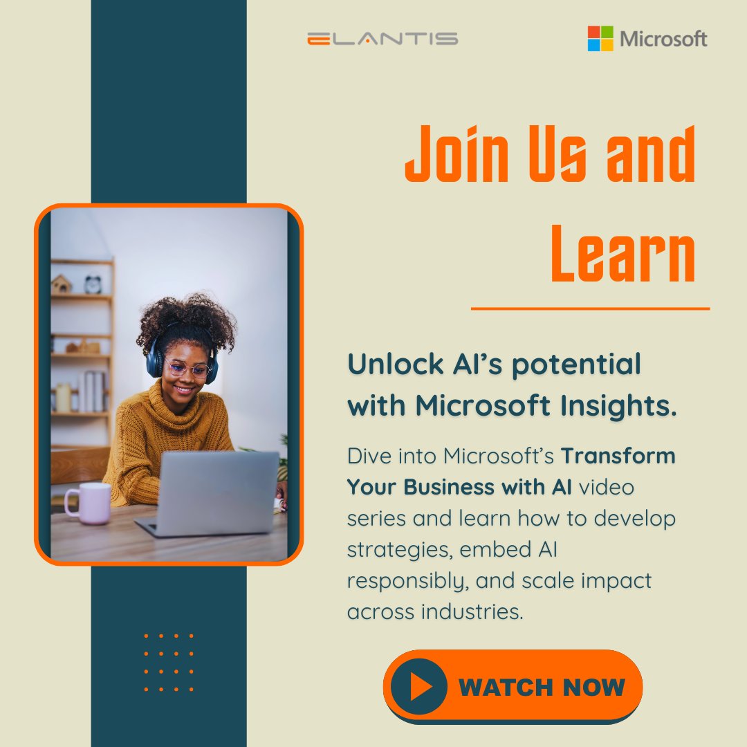 Unlock the power of AI: Watch Microsoft's insightful video series on building an exceptional AI strategy to drive business impact. ▶️ Don't miss this opportunity to stay ahead in the ever-evolving landscape of AI. ⁠tinyurl.com/yxuyxz89 #AIstrategy #businessimpact #Microsoft