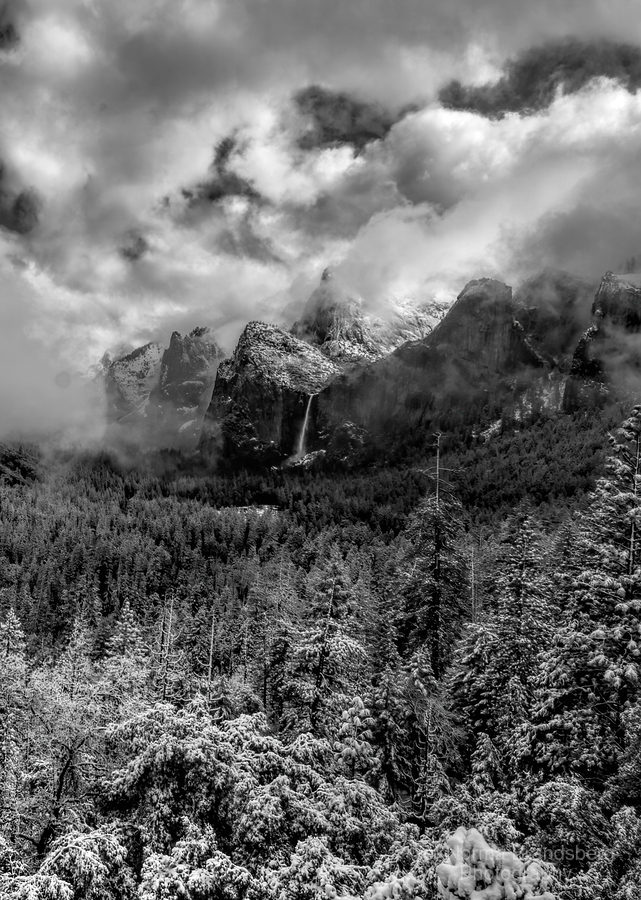 Yosemite Tunnel View Waterfall purchase here: pictorem.com/988491/Yosemit… #yosemite #waterfall #california #landscape #landscapephotography #blackandwhite #mountains #usa #wallartforsale #wallart #gifts #giftideas #interiordesign #homedecor #ayearforart #BuyIntoArt #wallart #gifts