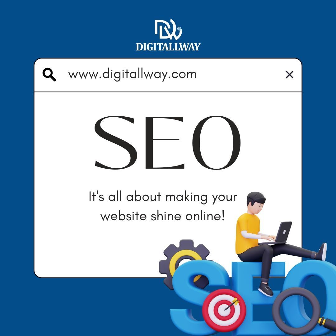 Unlock the power of SEO with Digitallway! 
Drive more organic traffic, increase leads, and dominate search rankings. 
Get in touch today to start your SEO journey. 
 buff.ly/3Q3uW2i 

#SearchEngineOptimization 
#Digitallway
#digitalmarketing
#digitalmarketingagency