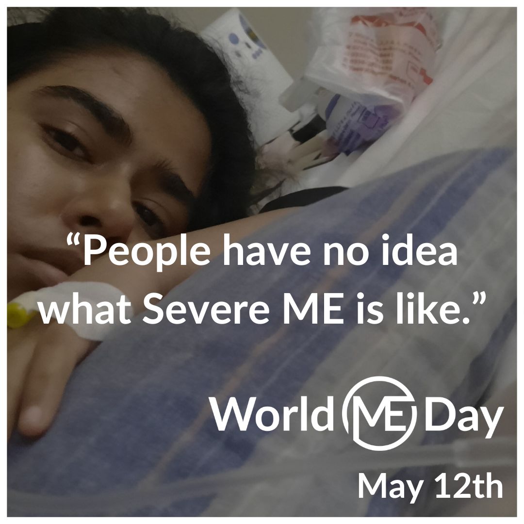 Today, we hear Nevra's story, as she perseveres through #SevereME in Pakistan. 

'I can’t keep up with hygiene due to PEM and keep getting infections. My care is so neglected.' 

Thank you Nevra, for sharing your story as a #GlobalVoiceForME. 

#WorldMEDay
buff.ly/3UwyLQd
