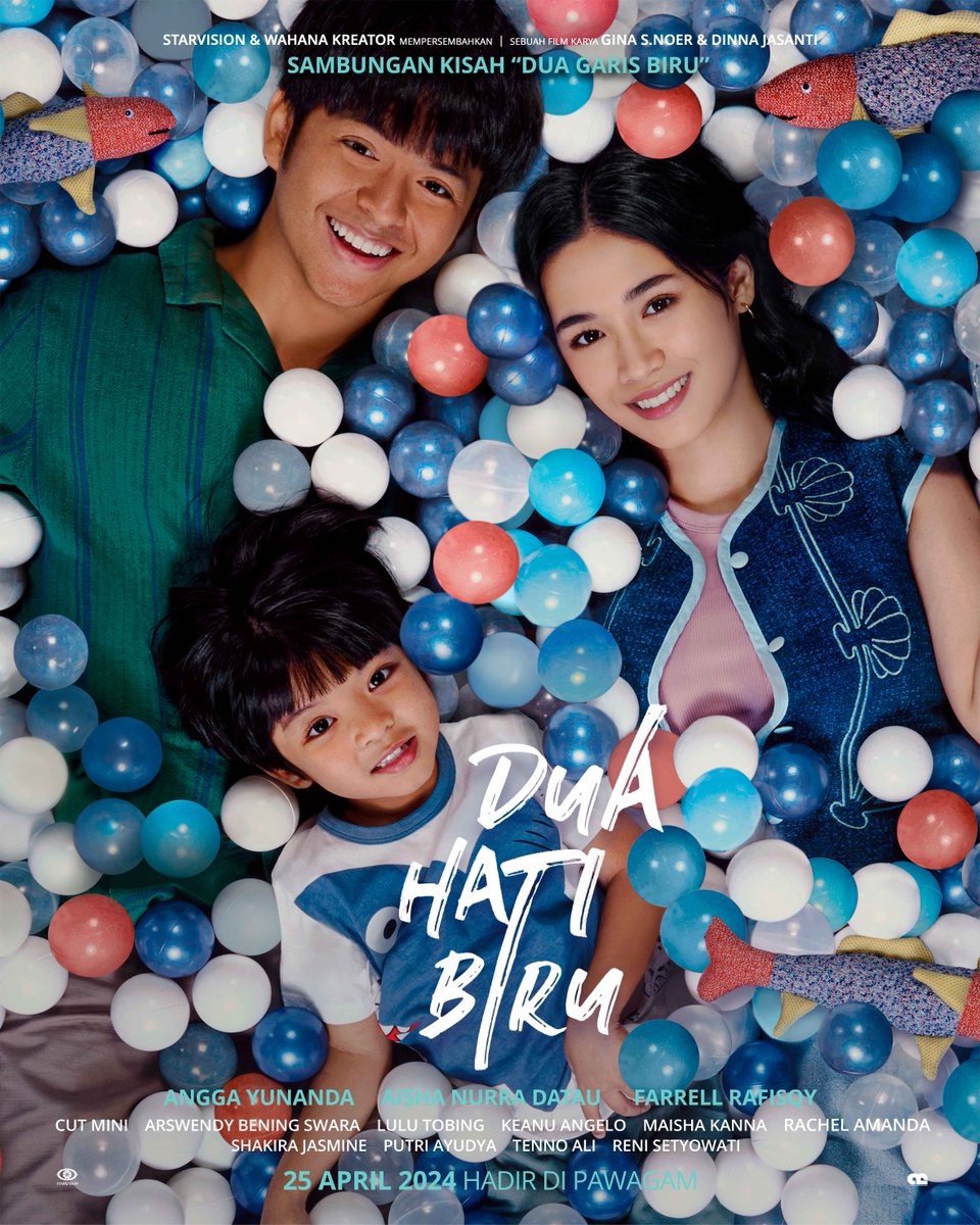 Sekuel daripada #DuaGarisBiru , #DuaHatiBiru pula kini tayang di TGV! Jangan lupa saksikan gandingan #AnggaYunanda , #AishaNurra & #FarrellRafisqy ! Dapatkan tiket anda SEKARANG! 🎟️ bit.ly/TGV-DHB