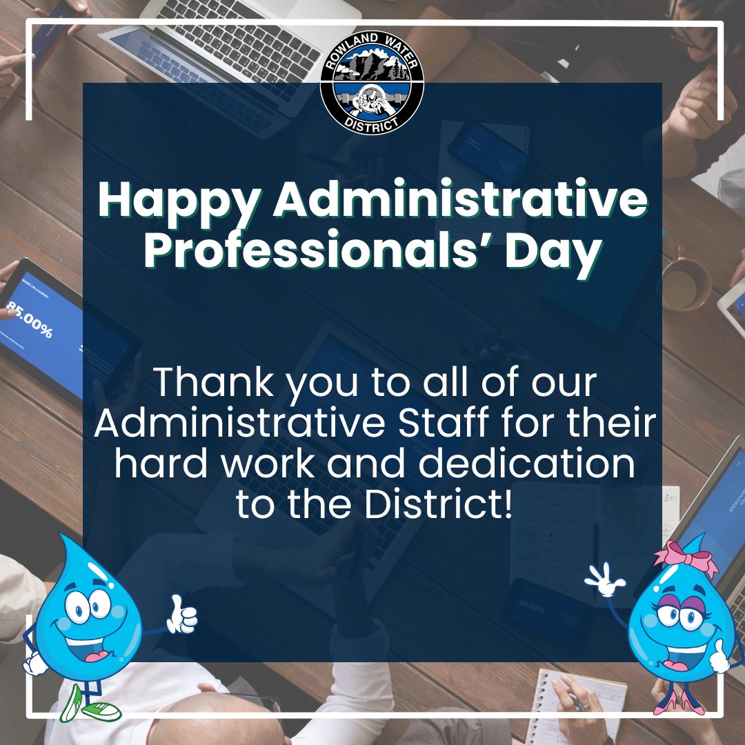 🌻Today is Admin Professionals’ Day! #RWD appreciates all our administrative and office support staff who work diligently to organize our business services🙅. You are our superheroes behind the scenes! 🦸‍♀️🦸‍♂️📝 #DiscoverRWD #AdministrativeProfessionalsDay