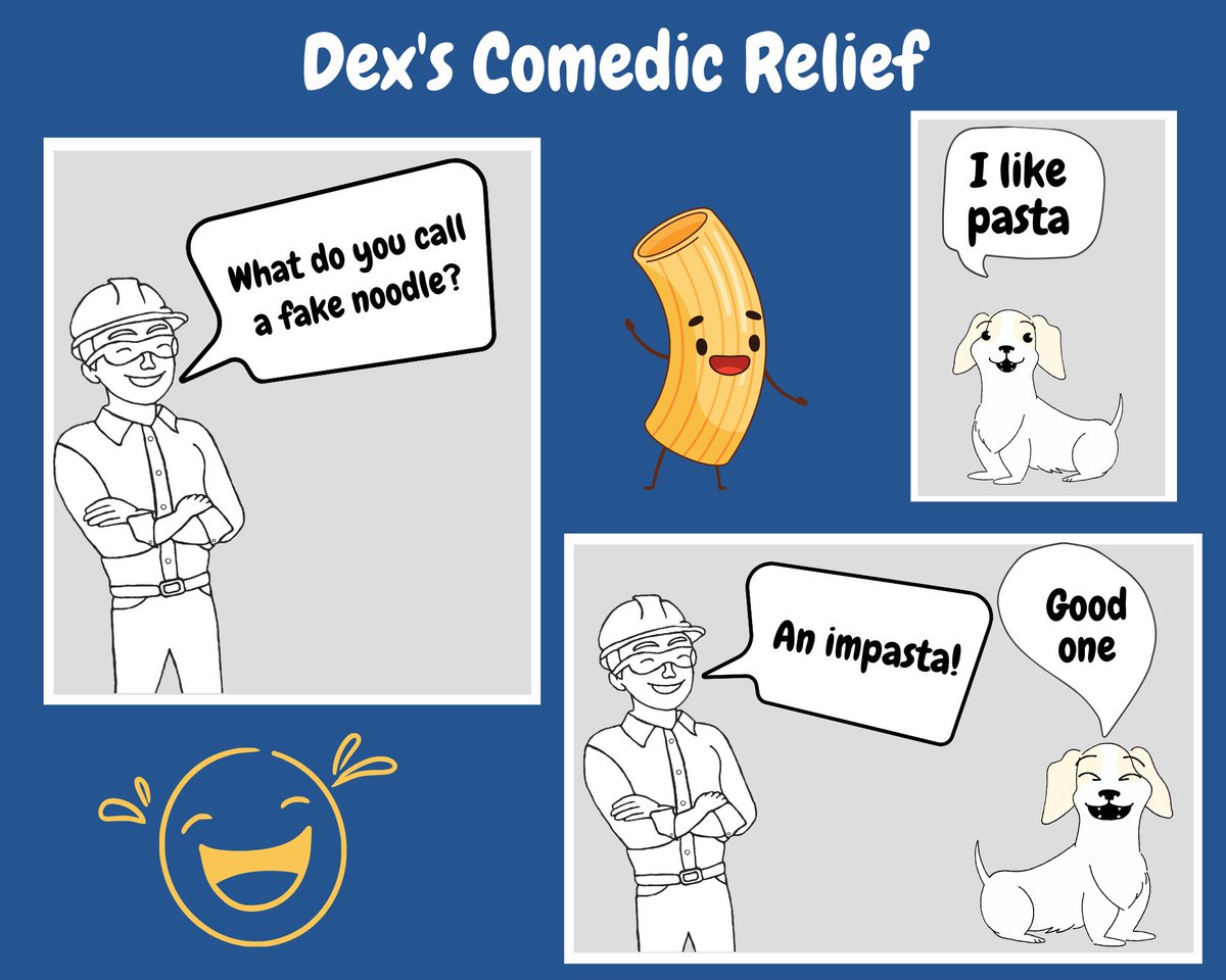 Dex The Dexpert® presents his mid-week, 𝐜𝐨𝐦𝐞𝐝𝐢𝐜 𝐫𝐞𝐥𝐢𝐞𝐟.

Whatever it takes | Whenever you need it
sales@cordeck.com | 877-857-6400 | cordeck.com

#funatwork #dontquityourdayjob #funny #roofingmetal
#deckcomposite #roofingtin #corrugatedmetal