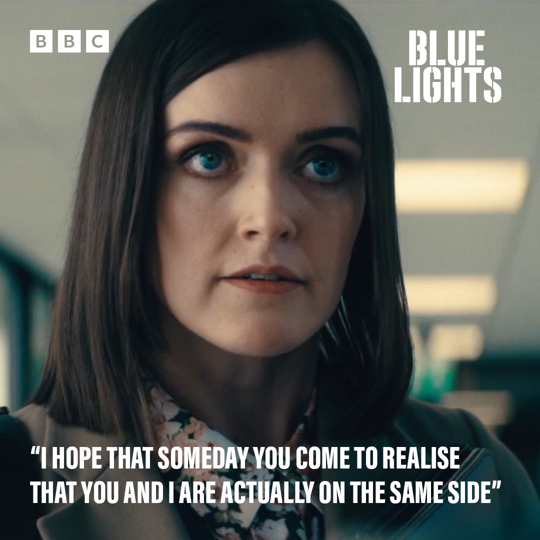 Ah Geraldine, looking after our friends at Blackthorn Street the best way she knows how.

If you missed episode one of the #BrandNew series of #BlueLights you can watch it now on #iPlayer 

 #BringOnTheBlueLights #BBCOne #TV #TVDrama