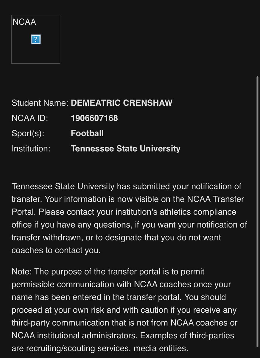Demeatric D.Crenshaw tweet media
