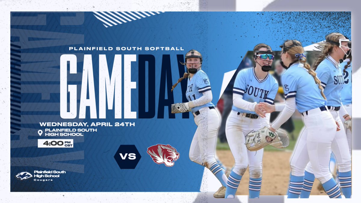 It's GAMEDAY! 

⏰: 4:00 PM
📍: Plainfield South High School
🆚: Plainfield North
📈: web.gc.com/teams/mg1cgHZD…

#Itsreallynotthatdeep #CougarNation