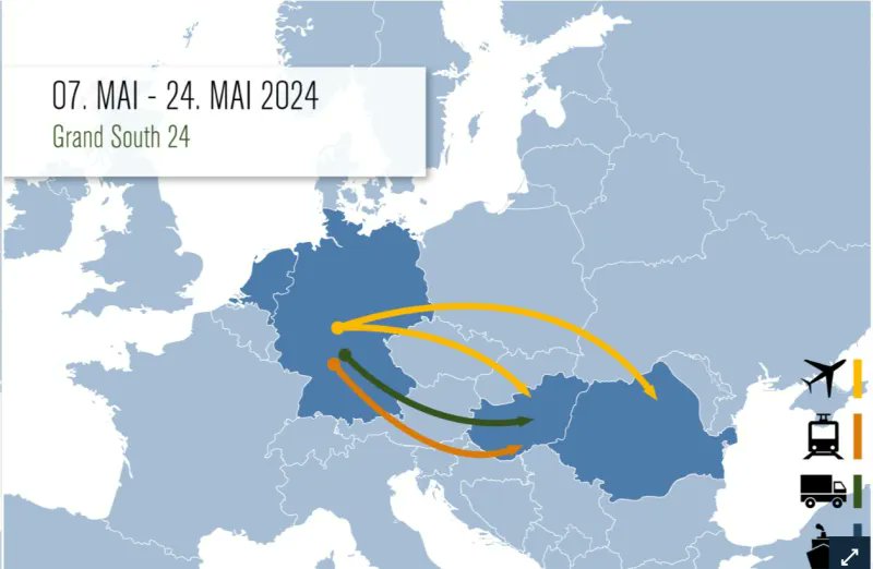 Jetzt geht es dann also los: Die NATO - angeführt von der deutsche Bundeswehr - transportiert ihr Kriegsmaterial + Soldaten per Großmanöver durch Österreich Richtung Osten. Österreich einfach nur militärischer Spielplatz für Deutschland. War da nicht mal was?