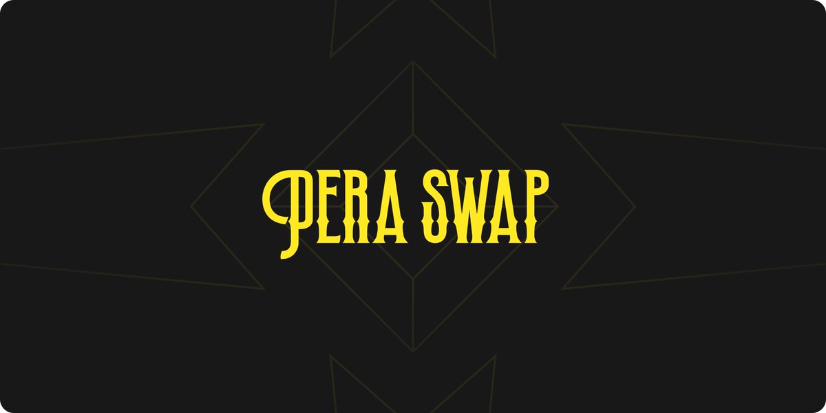 Big news for our amazing Pera Wallet community! We're thrilled to share that we're eliminating Pera’s fee on all swaps in the Pera app. Starting today, enjoy seamless transactions as you manage your digital assets without Pera fees. Thank you for your incredible support - this…