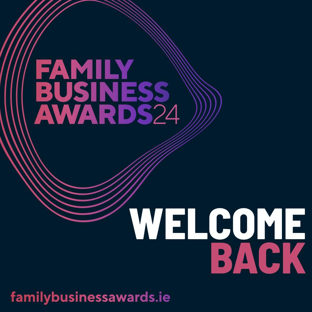 The Family Business Awards 2024 are now open! Take part in this incredible celebration of Irish family-run businesses! This is your moment to shine and get the recognition your business truly deserves! Visit familybusinessawards.ie for more information #FAMILYBUSINESSAWARDS2024