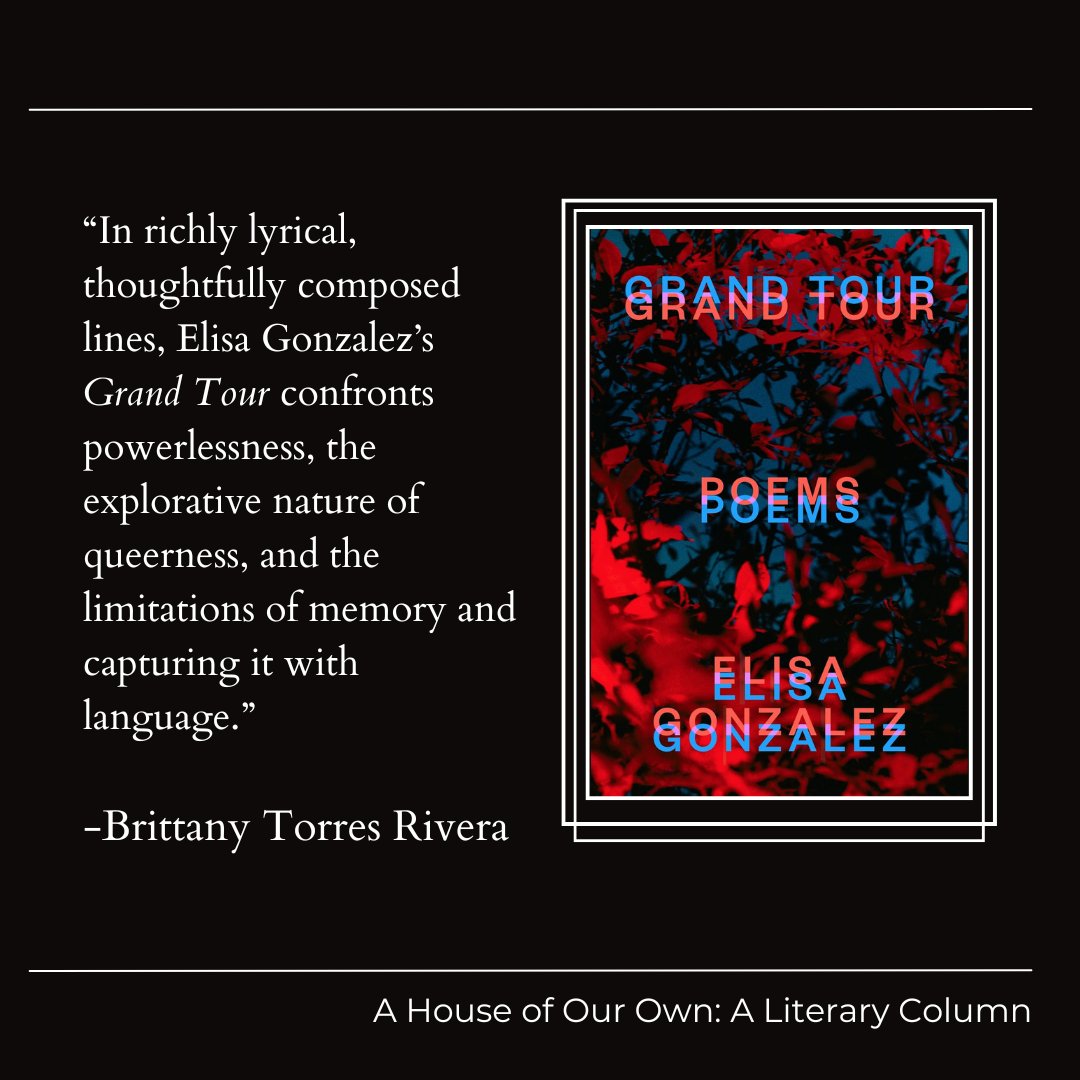 In her latest column, Brittany Torres Rivera reviews Grand Tour (@fsgbooks) and weaves in an interview with the Whiting Award winning author Elisa Gonzalez.
 
letraslatinasblog2.com/post/grand-tou…