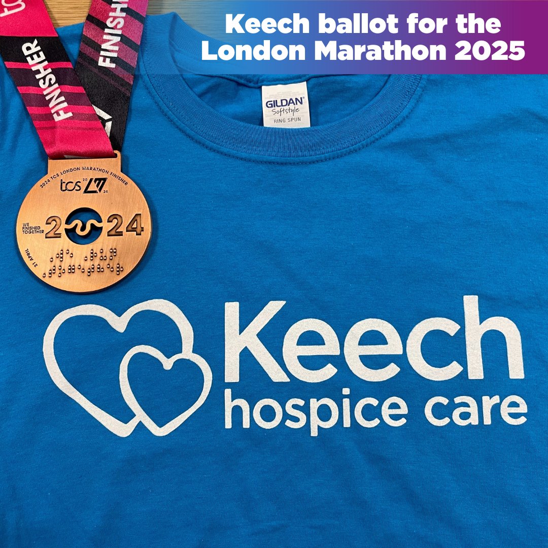 Do you feel inspired by the 54,218 runners who crossed the finish line at Sunday's @LondonMarathon? 🏅 Next year, you could run for Keech! To apply to be in the Keech ballot for one of our places, complete the application form and we will be in touch! 👉 bit.ly/3UgDioz