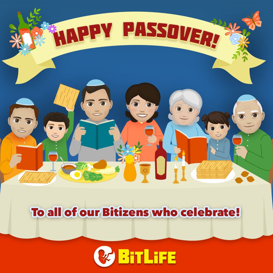 Happy Passover, Bitizens! Did anyone go to a friend or family's seder this year?🕍