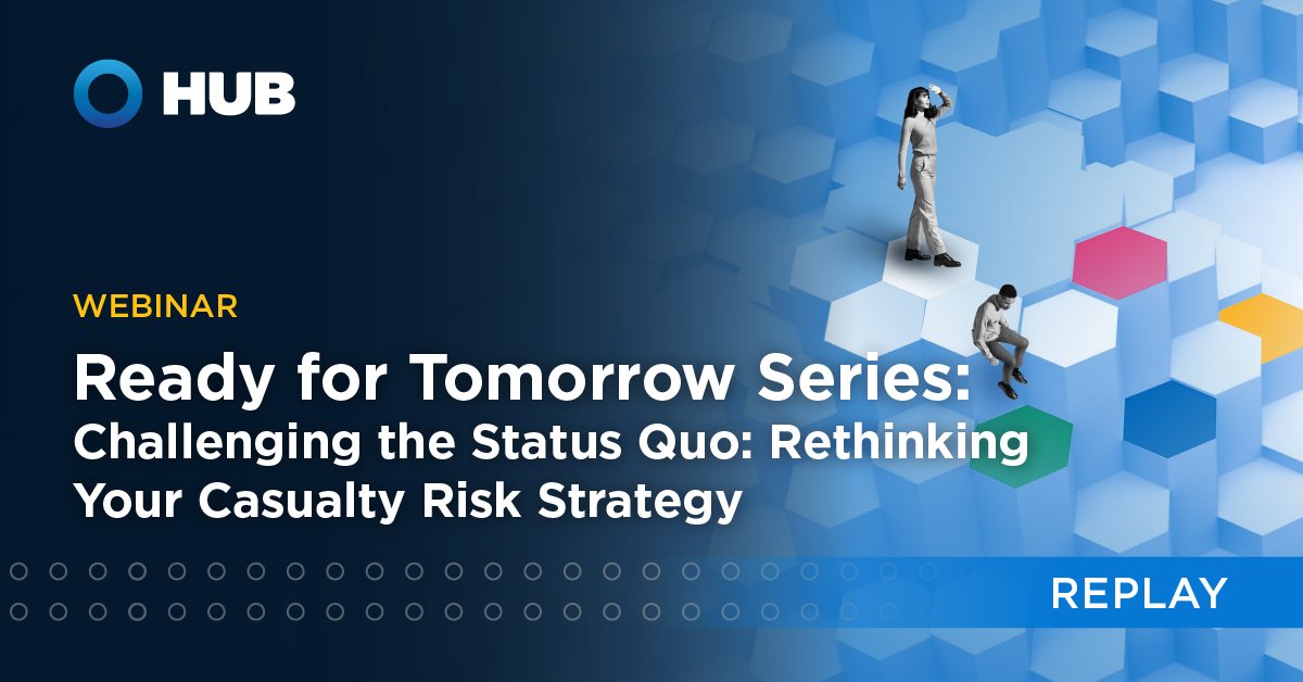 Watch our recent discussion featuring HUB International's #casualty risk specialists Mary-Beth Hahn, David Chmiel, Jeff Guttman and Carol Murphy to learn more about #risk financing and collateral, analytics and #claims strategy and coverage. Learn more: ow.ly/lLUa50Rn8H6