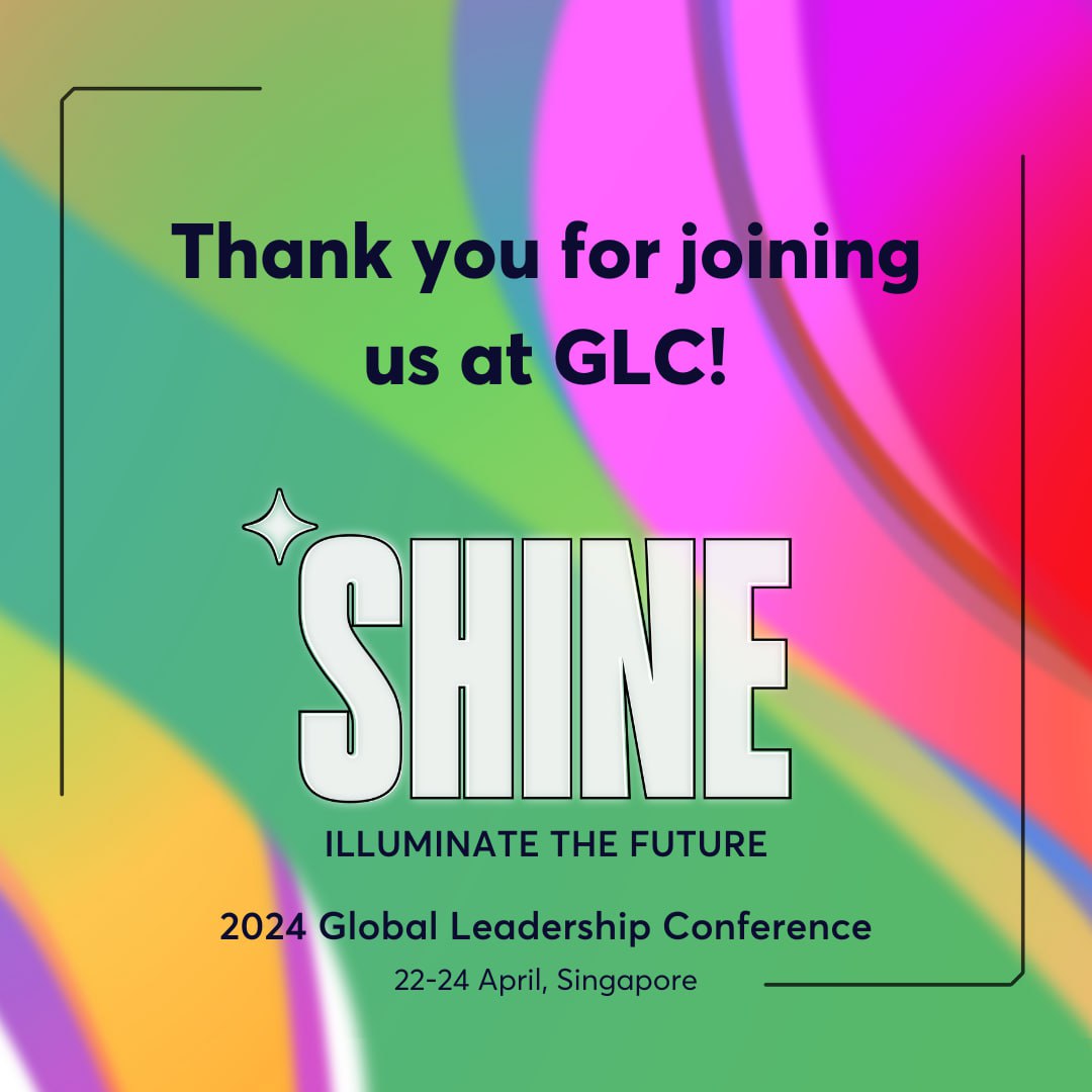 And that's a wrap! 👏 Thank you all for joining us at #2024GLCSingapore! We hope you made some great new connections and got the tools you need to SHINE even brighter! What was your favourite part of GLC? Let us know below. 👇 #EO #2024GLCSingapore #IlluminateTheFuture