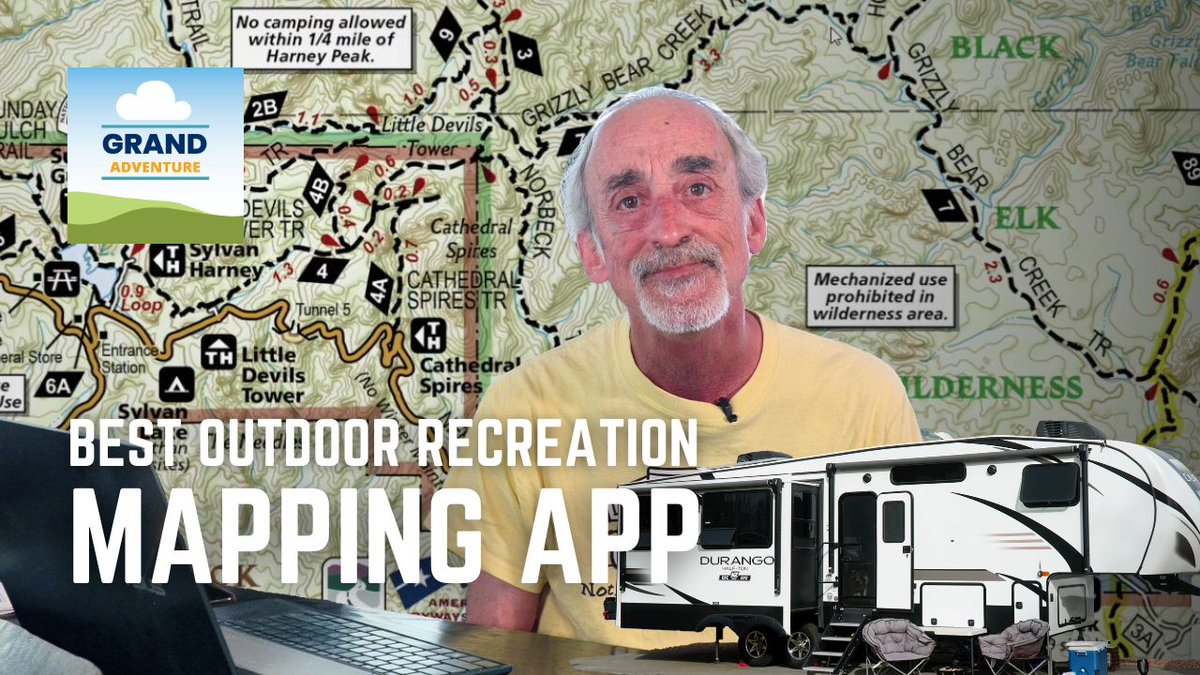 Over our years on the road we've used many different web and mobile apps to find #boondocking sites and and to get out #hiking, #biking and more while we're in #camp. A year ago, we started using #GaiaGPS because of its numerous advantages for the #RV traveler. Click