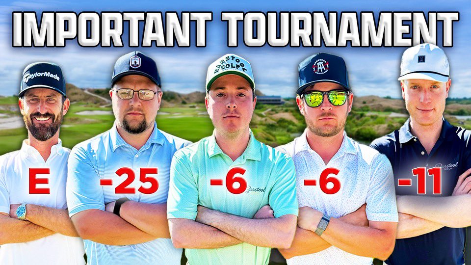 The FIRST EVER Fore Play Important Tournament is LIVE: barstool.link/fore-play Who you got?