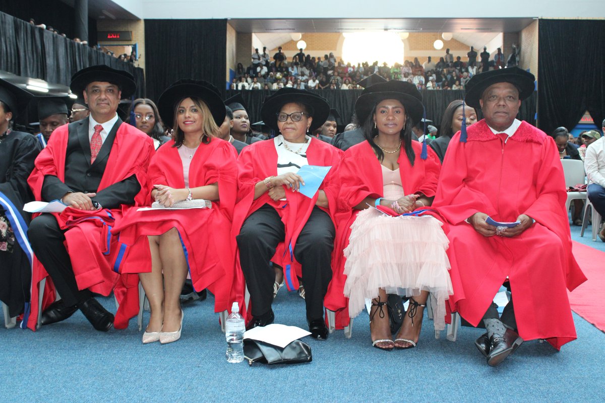CPUT's tweet photo. CPUT proudly acknowledges five individuals who were conferred with  their PhDs in the Faculty of Business and Management Sciences at the ongoing CPUT Autumn Graduation series.

#CPUTAutumnGrad2024 #WeAreCPUT https://t.co/fgNkoXupvG
