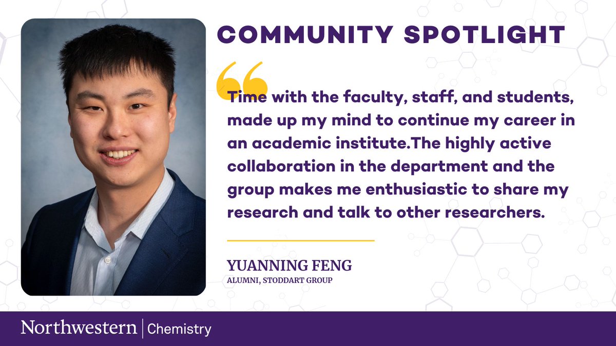 Meet Yuanning Feng! An alumnus of @sirfrasersays, he is currently a faculty member at @UofOklahoma, focusing on the design and synthesis of dynamic functional molecules and materials, mimicking molecular behavior in organisms. Discover more - bit.ly/4akr8BX