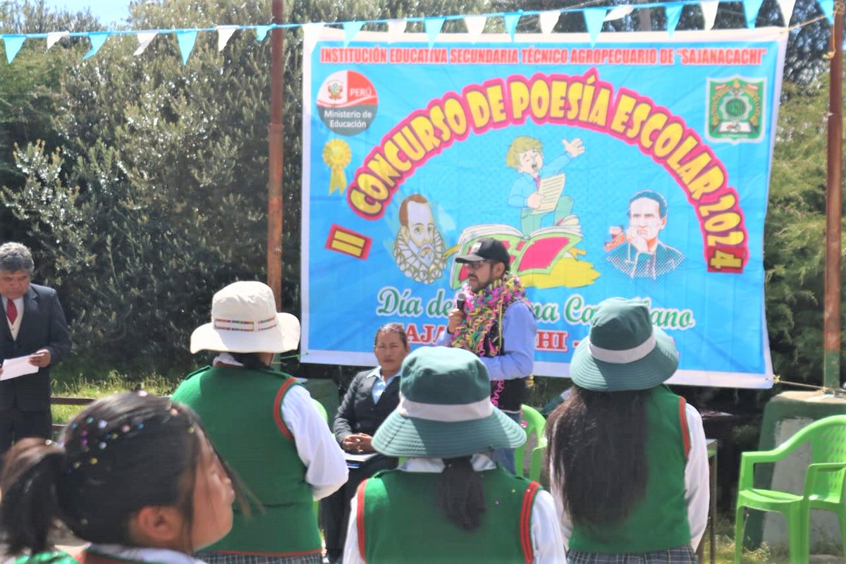CarlosZeballosC's tweet photo. 🟥#𝗦𝗲𝗺𝗮𝗻𝗮𝗗𝗲𝗥𝗲𝗽𝗿𝗲𝘀𝗲𝗻𝘁𝗮𝗰𝗶𝗼́𝗻 | Vista a la Institución Educativa  Secundaria Técnico Agropecuario "Sajanacachi", #Coata - #Puno. 
Pedimos a las autoridades garantizar un entorno educativo óptimo para nuestros estudiantes.
#EducaciónDeCalidad 
@congresoperu https://t.co/01jGOgYs8A