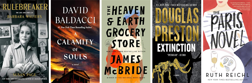This week the Oxford Public Library has 30 new books.  New items include The Rulebreaker, A Calamity of Souls, The Heaven & Earth Grocery Store, Extinction, The Paris Novel, Darling Girls, The Murder Inn, The Summer We Started Over, and The Last Word. wowbrary.org/nu.aspx?p=1646…
