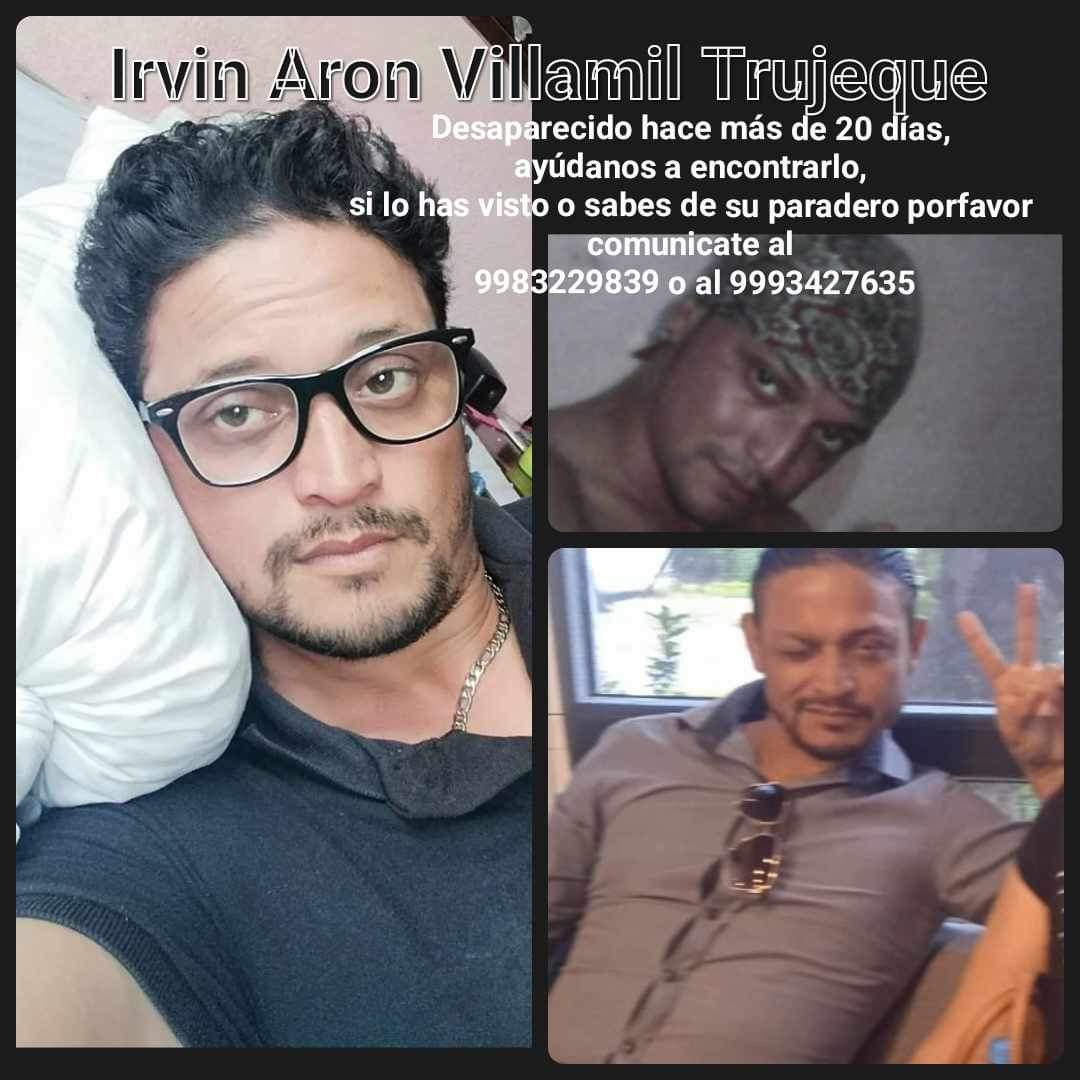 yamisca_22's tweet photo. 🛑 COMPARTAN POR FAVOR 🛑

Irvin Aron Villamil Trujeque

Desaparecido hace más de 20 días, ayúdanos a encontrarlo, si lo has visto o sabes de su paradero porfavor

comunicate al 9983229839 o al 9993427635 https://t.co/iI8oCOhiZc