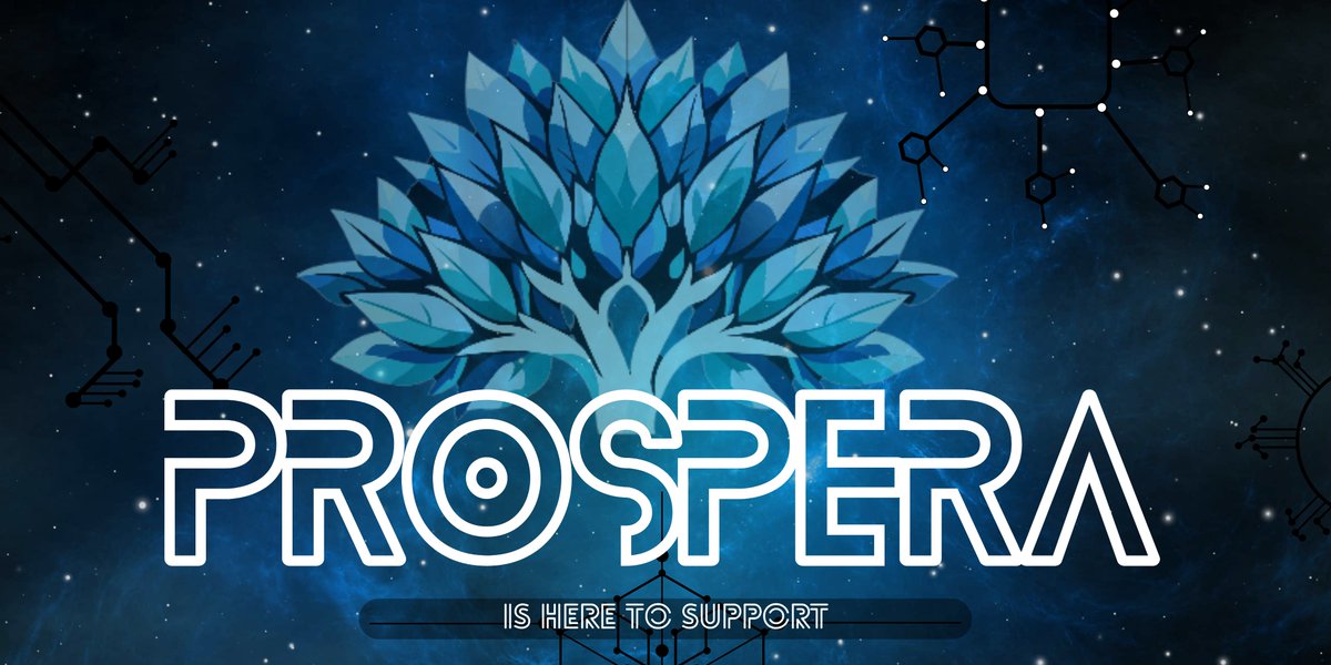 caxx_cole's tweet image. @ProsperaProfits is here to support!