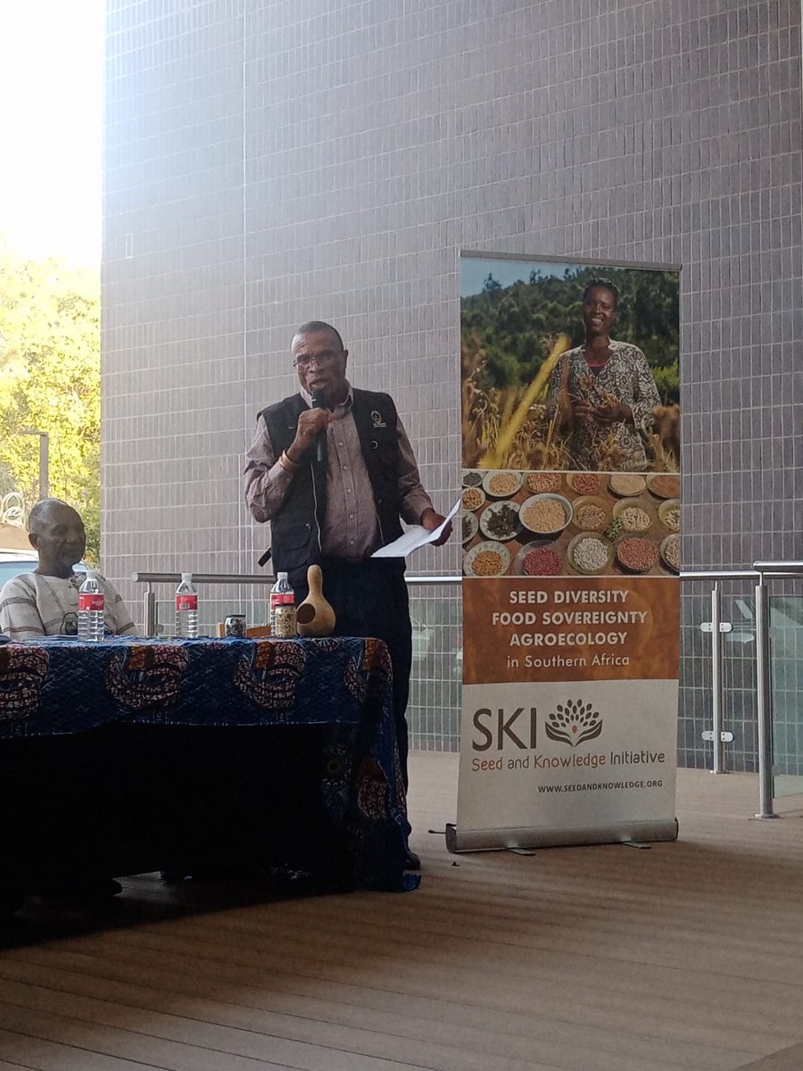 Nelson Mudzingwa of Zimsoff commends UCT for engaging in research on #agroecology