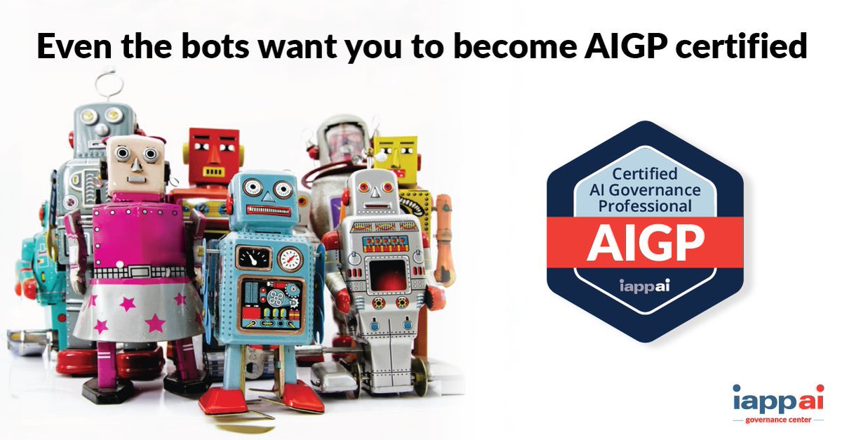 AI is not going anywhere and neither is AI governance. You need to know how to manage it. The Artificial Intelligence Governance Professional certification proves your understanding and abilities. Learn more and register for the #AIGP exam today: bit.ly/4aTzbFZ