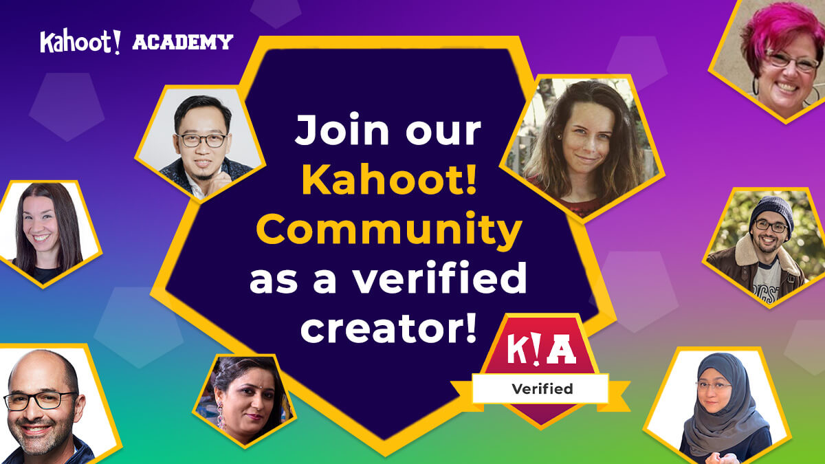 Connect with educators worldwide, share tips, have 1:1 sessions with our Community and discover more about Kahoot! by becoming a verified creator! 👏 Submit your application here: bit.ly/3rTPvF7