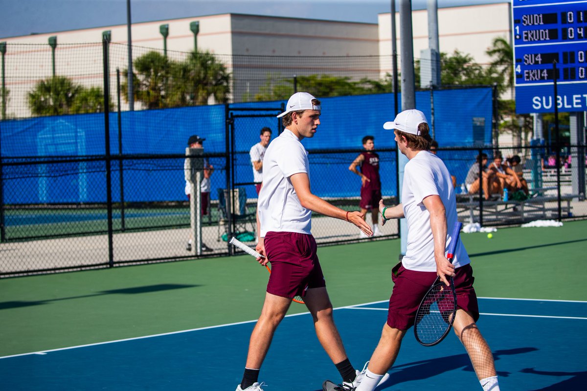 𝐃𝐨𝐮𝐛𝐥𝐞 𝐭𝐫𝐨𝐮𝐛𝐥𝐞.

The Colonels boasted a 39-26 record in doubles play this season! 🔥

#GoBigE