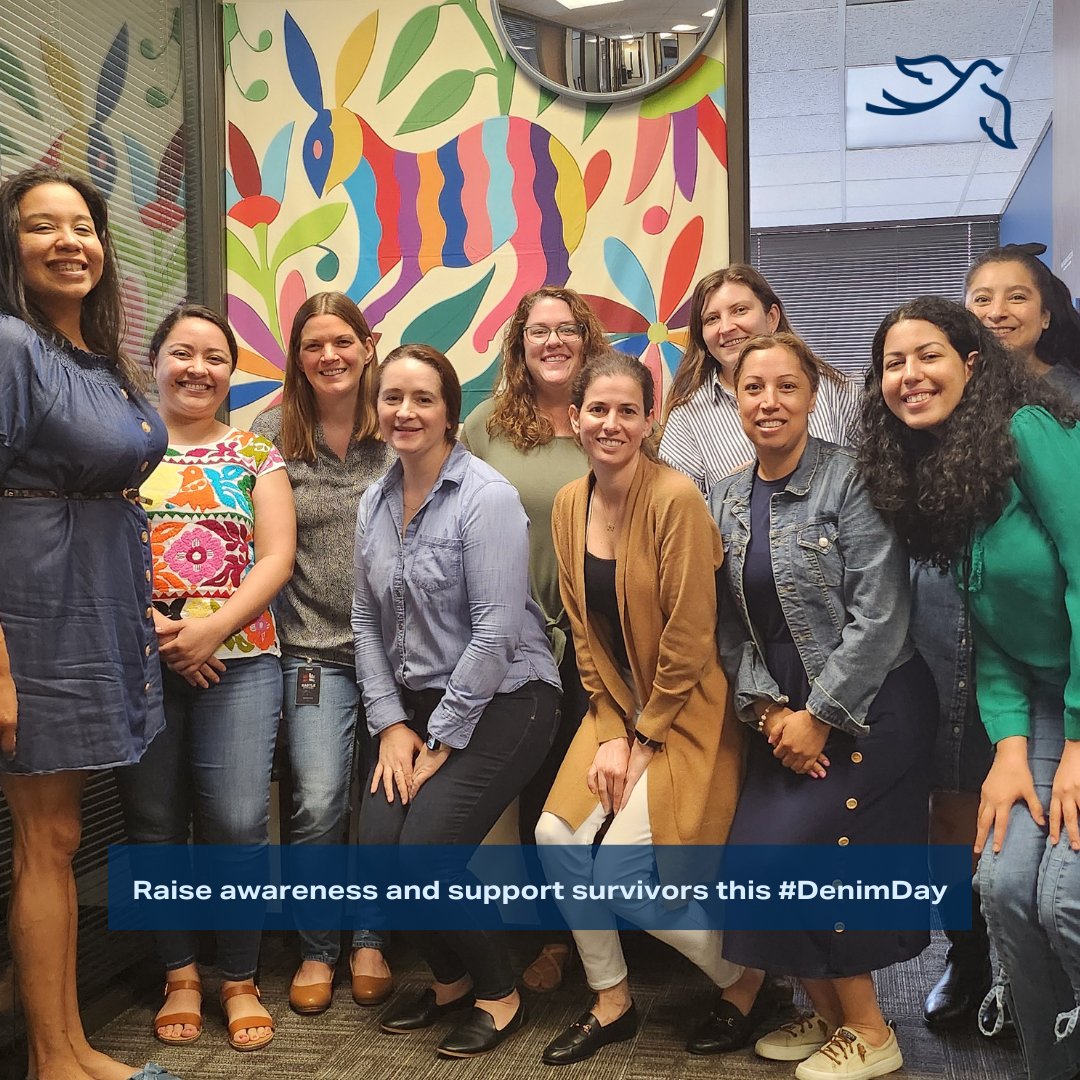 Today, join us in renewing your commitment to ending sexual violence and educating yourself about harmful attitudes that perpetuate sexual violence, putting survivors at risk. #DenimDay #EndAllFormsOfViolence #EndSexualViolence