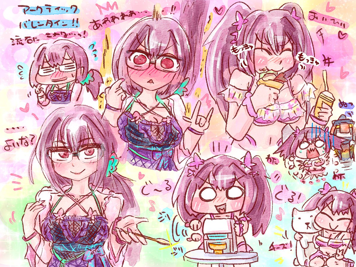 #私はこういう絵師です見た絵師全員参加
ちびキャラ&楽しくポヤポヤと🐾 