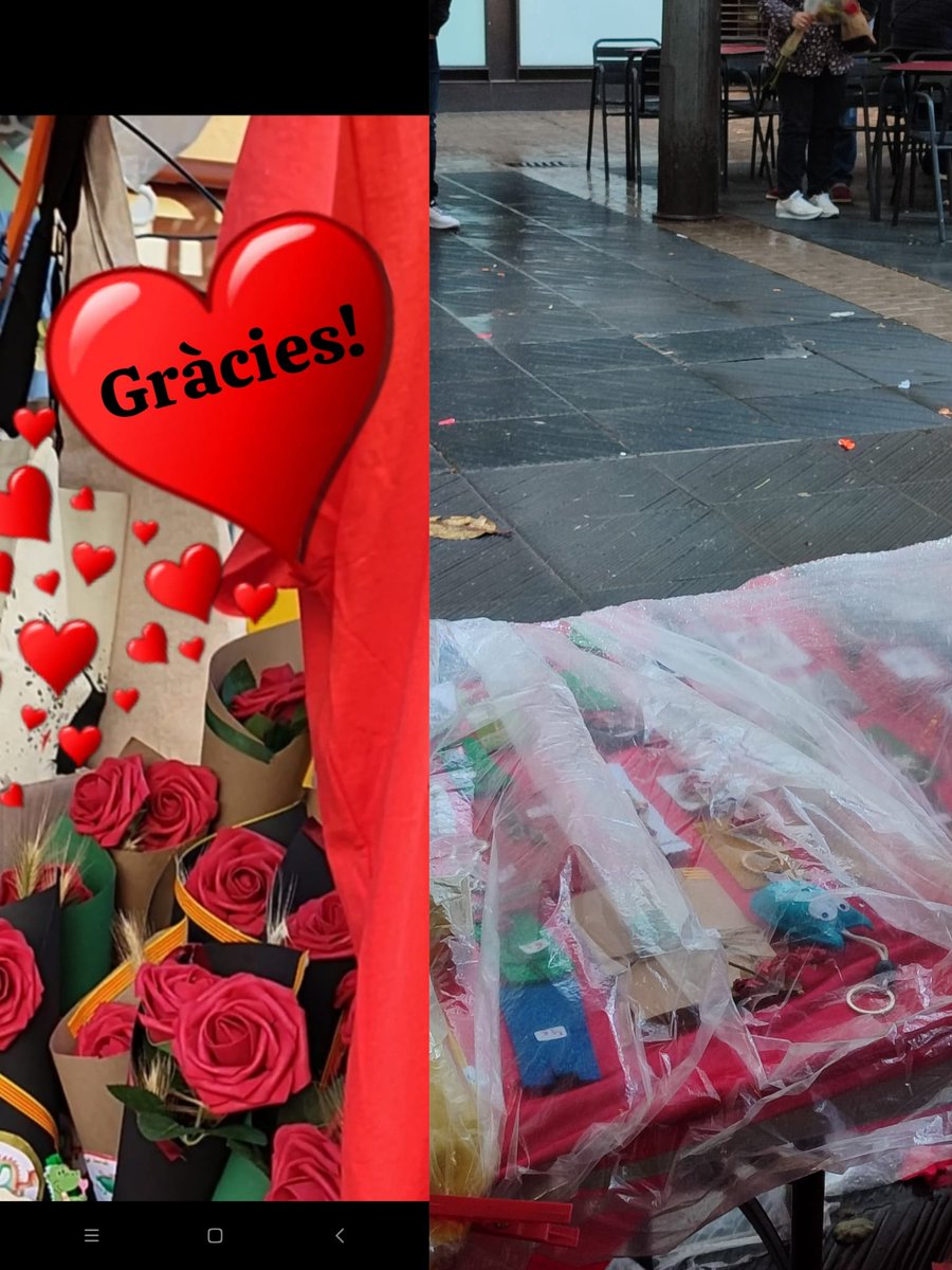 gats_protectora's tweet photo. Encara que el dia va acabar plovent, va ser una diada molt bonica i lluïda. Gràcies a totes les persones que vau venir a la parada. 😽😽
#santjordi2024 #gats #protectoradegats #protectora #vilanovailageltrú #amicsiprotectorsdelsgats #rosesillibres https://t.co/iZUImMWYWY