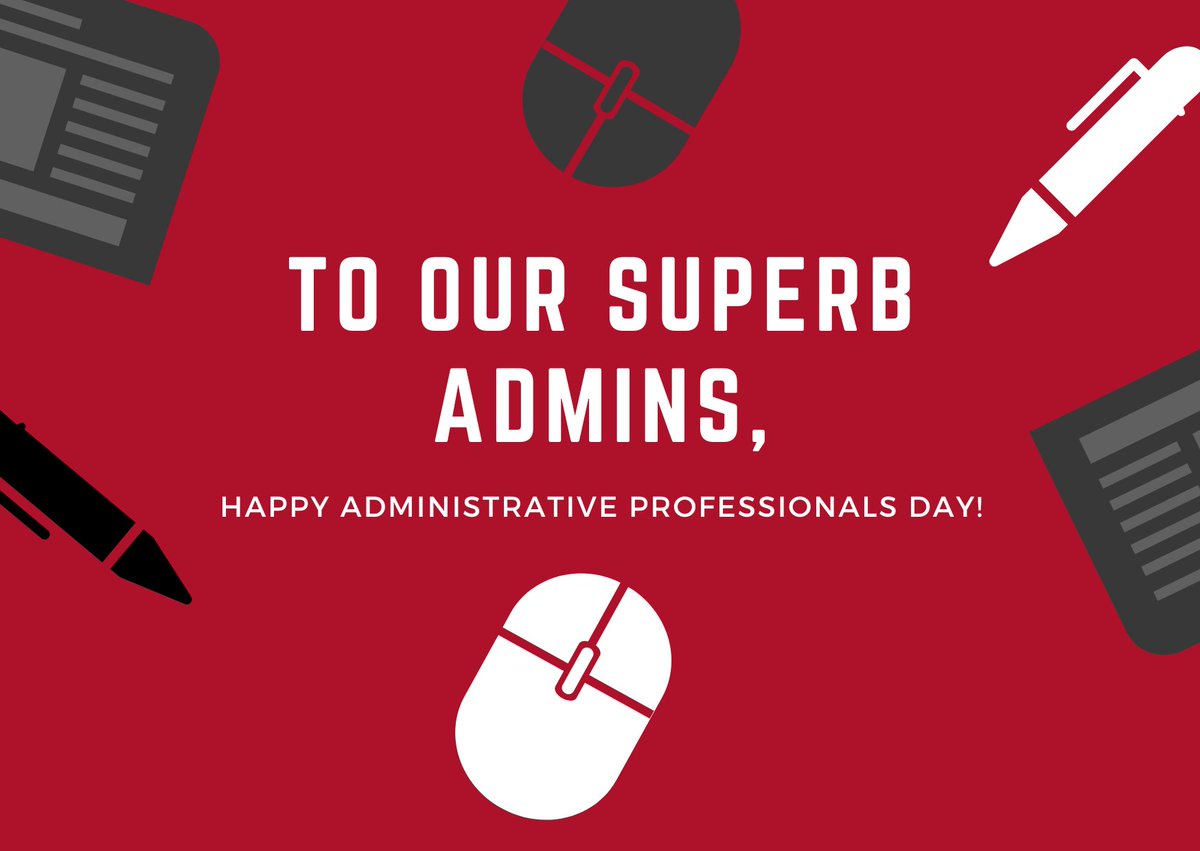 Thank you for your role in keeping the DONS organized & successful! #AdministrativeProfessionalsDay