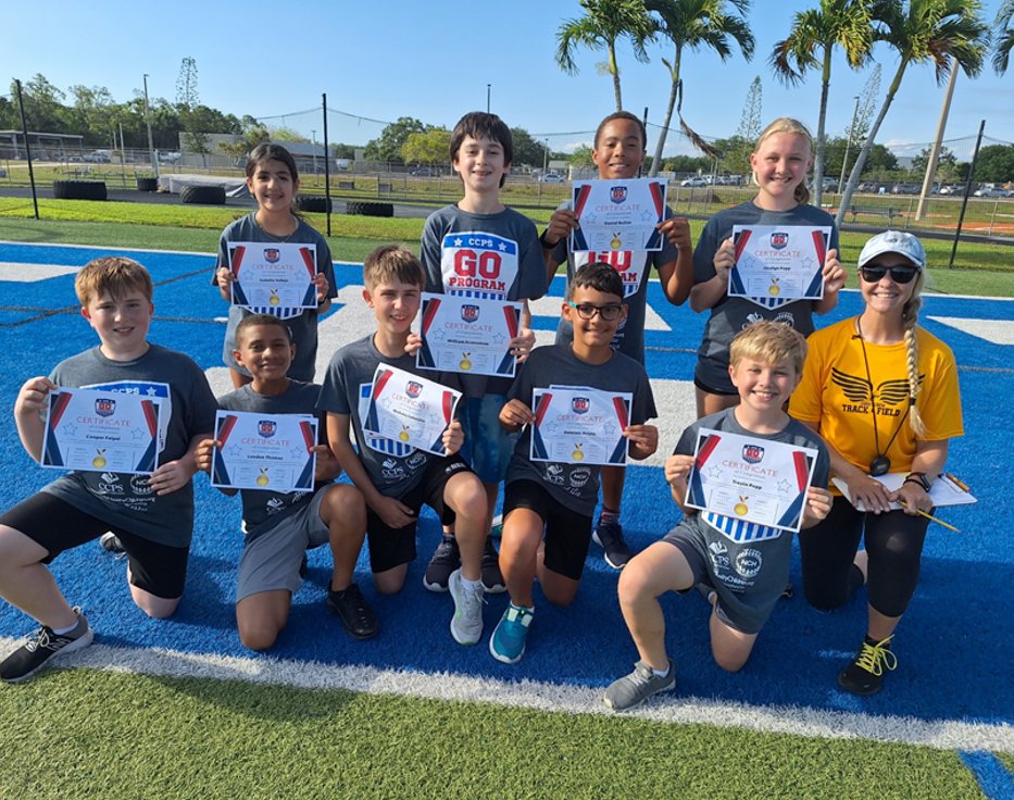 CMS Go! Program participants ROCKED their Final Challenge! Thank you to @HealthyKidsCC @ccpsDRIVE2BFIT @collierschools for a program that gives middle schoolers the chance to move and stay active. Lifelong movements for the WIN. 🙌@CorkscrewMiddle