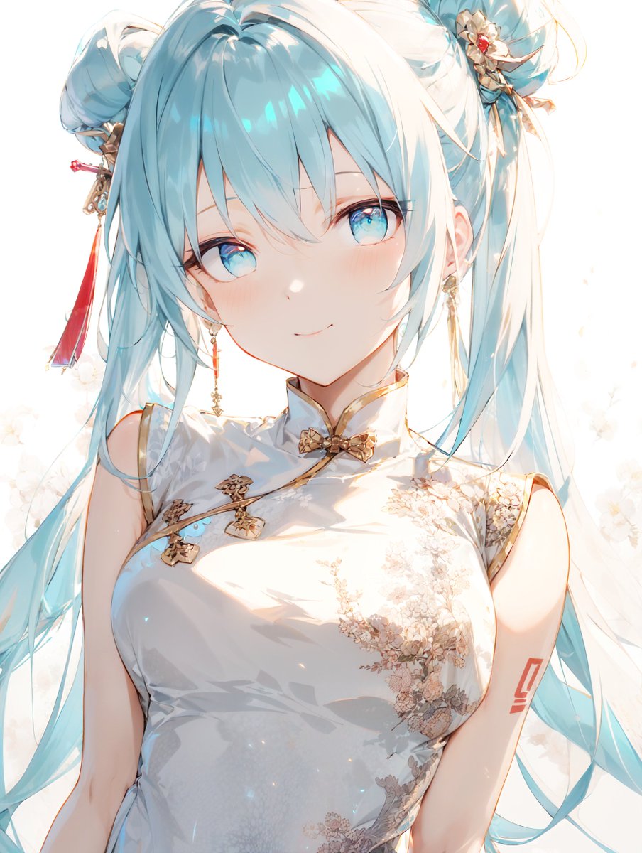 ＃初音ミク　チャイナドレスミクさん