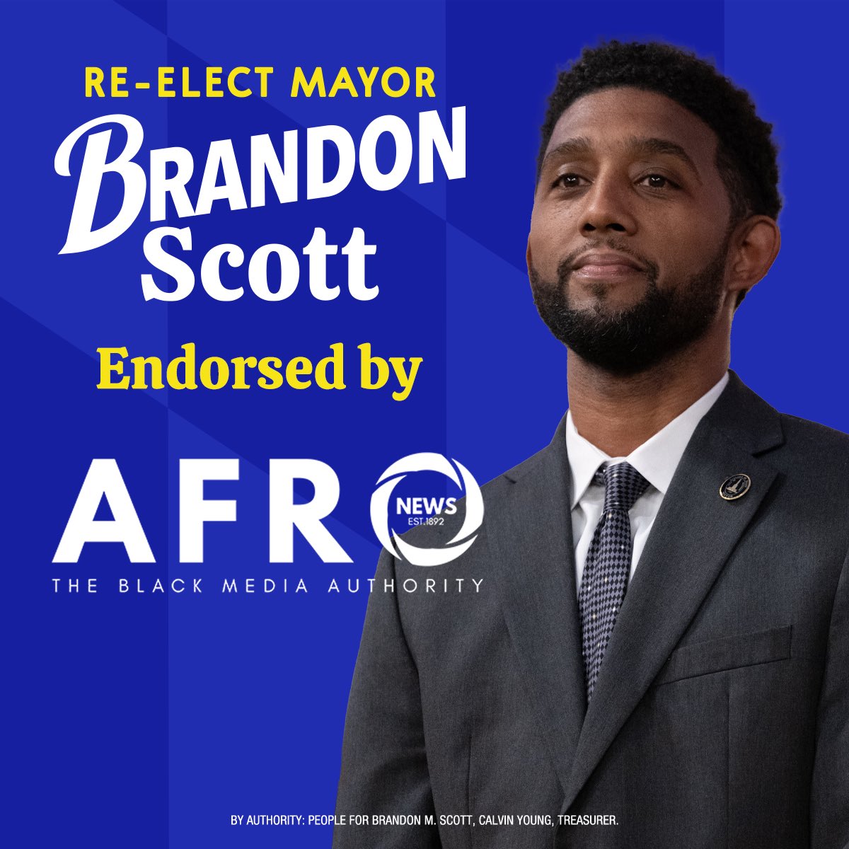 Extremely grateful to be endorsed by Baltimore’s @afronews newspaper. Baltimore can’t afford to go back to the broken ways of the past. Let’s keep moving forward.